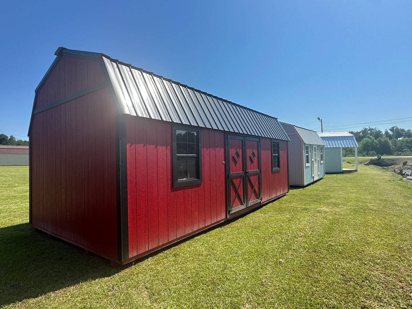 Side Lofted Barn 12x24