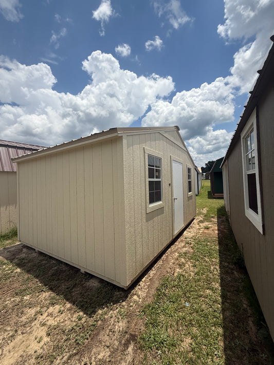 EcoShed 12x16 w/ a steel 9 lite door!
