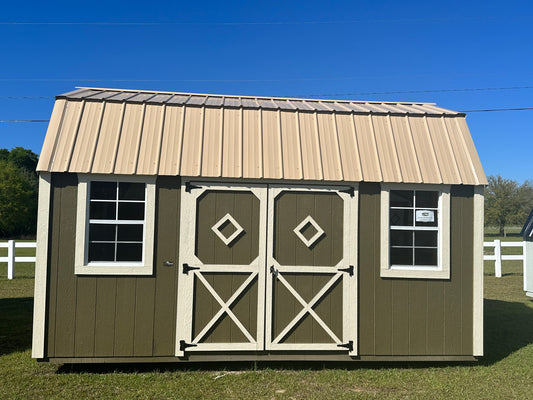 Side Lofted Barn 10 x 16