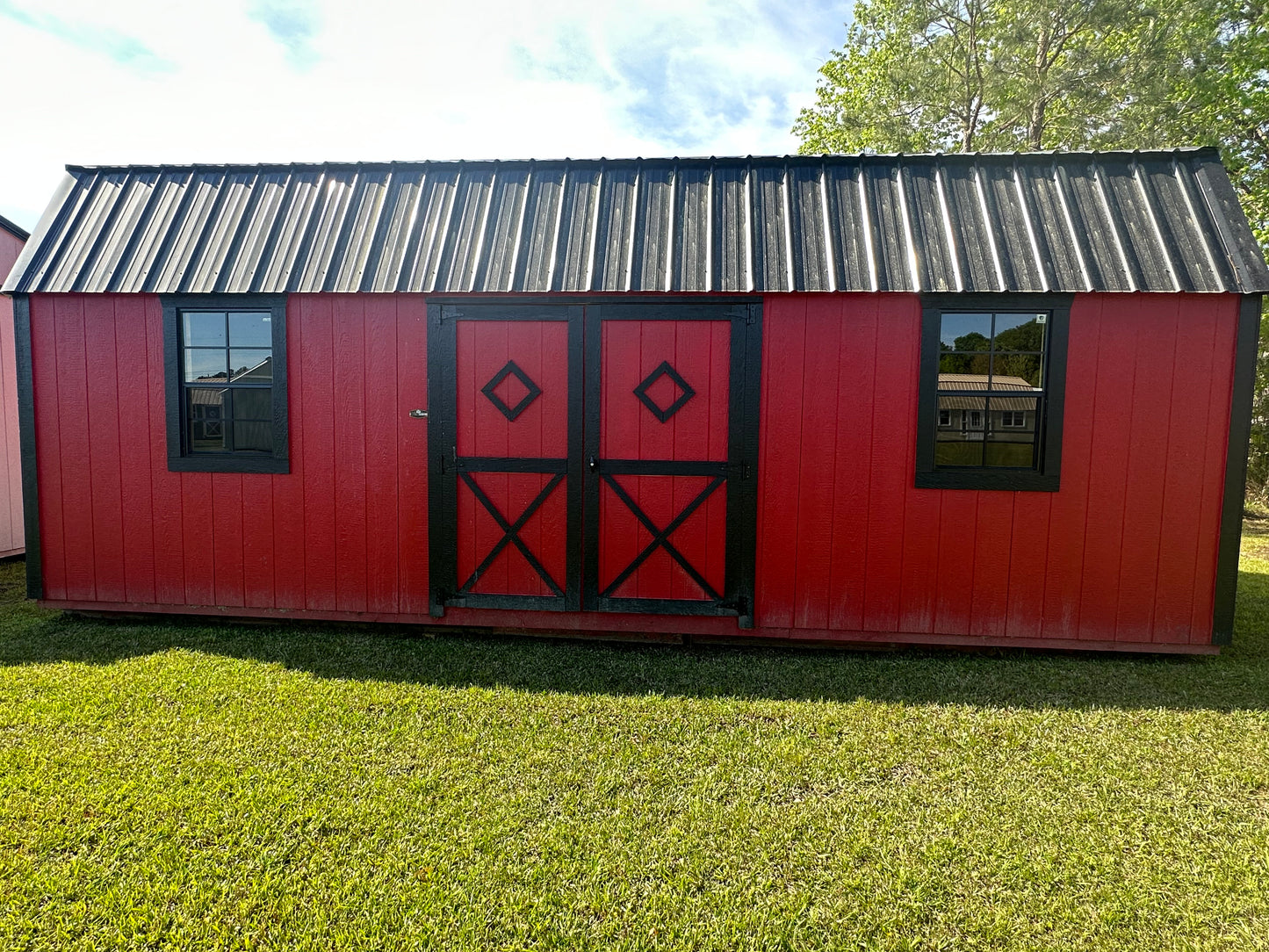 Side Lofted Barn 12x24