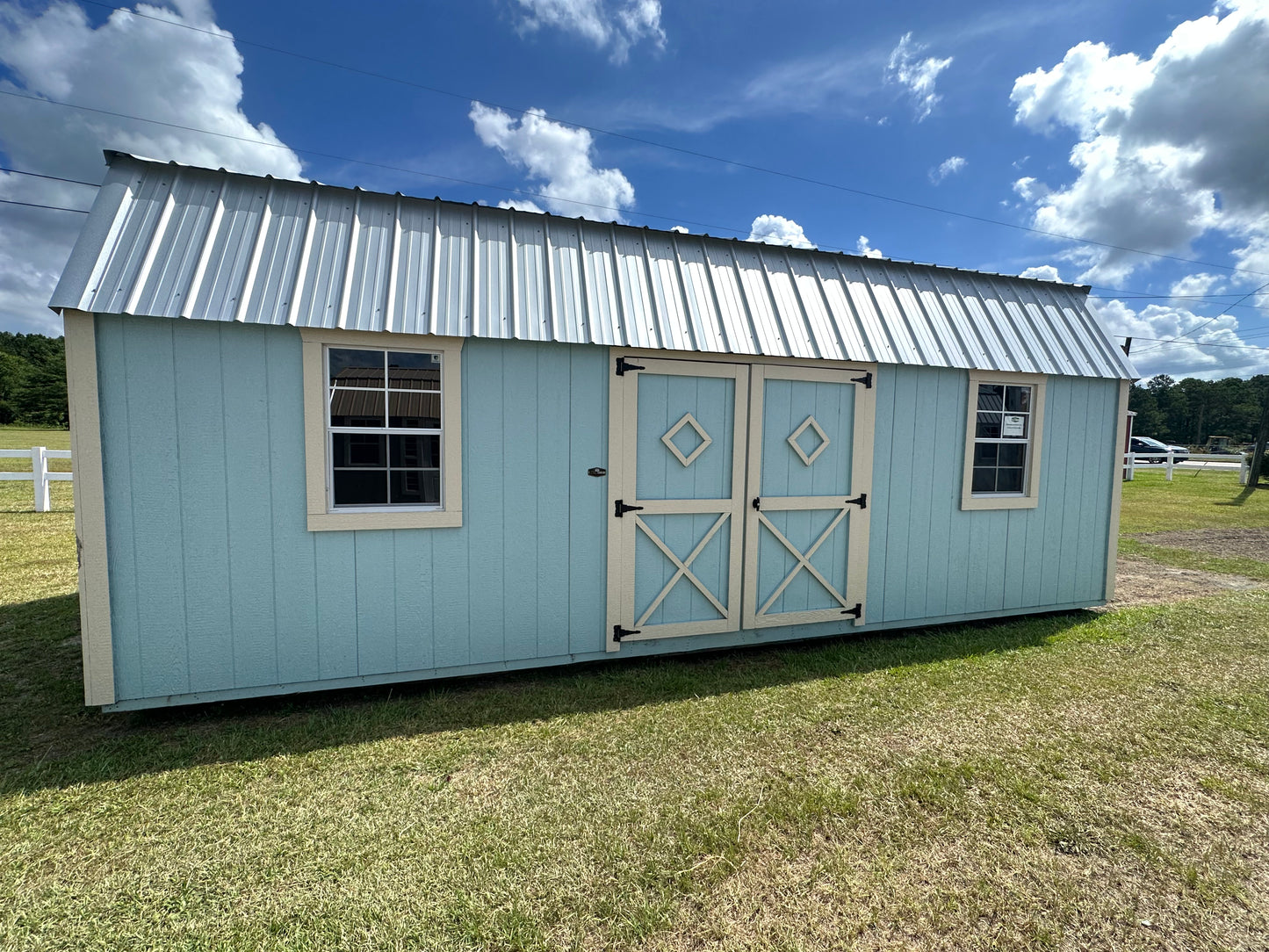 Side Lofted Barn 12x24