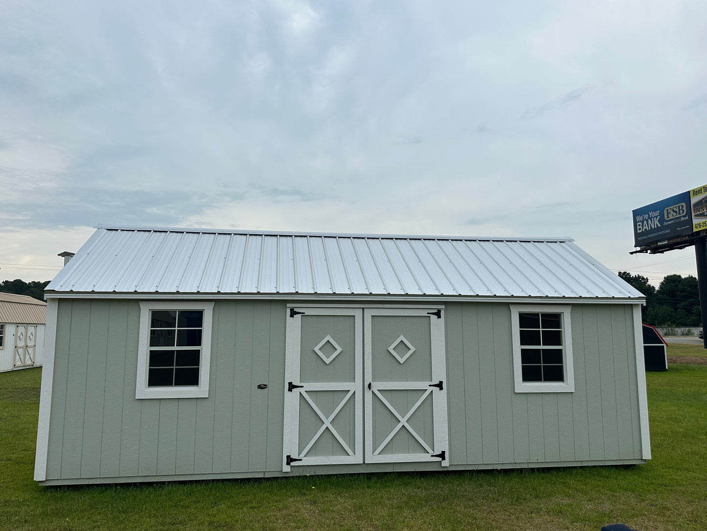 Side Lofted Barn 12x24