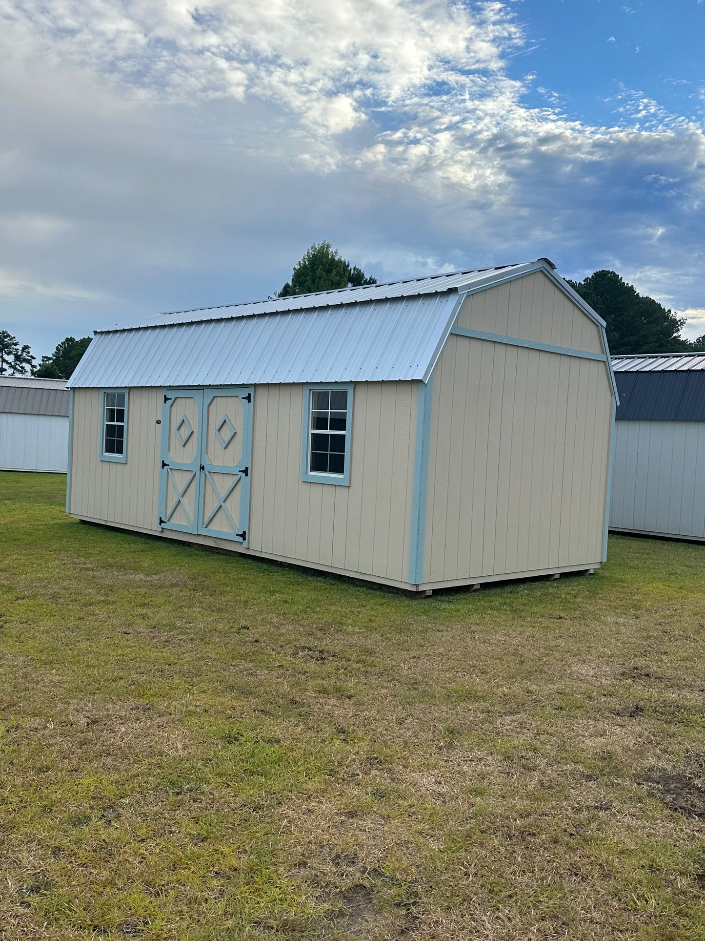 Side Lofted Barn 12x24