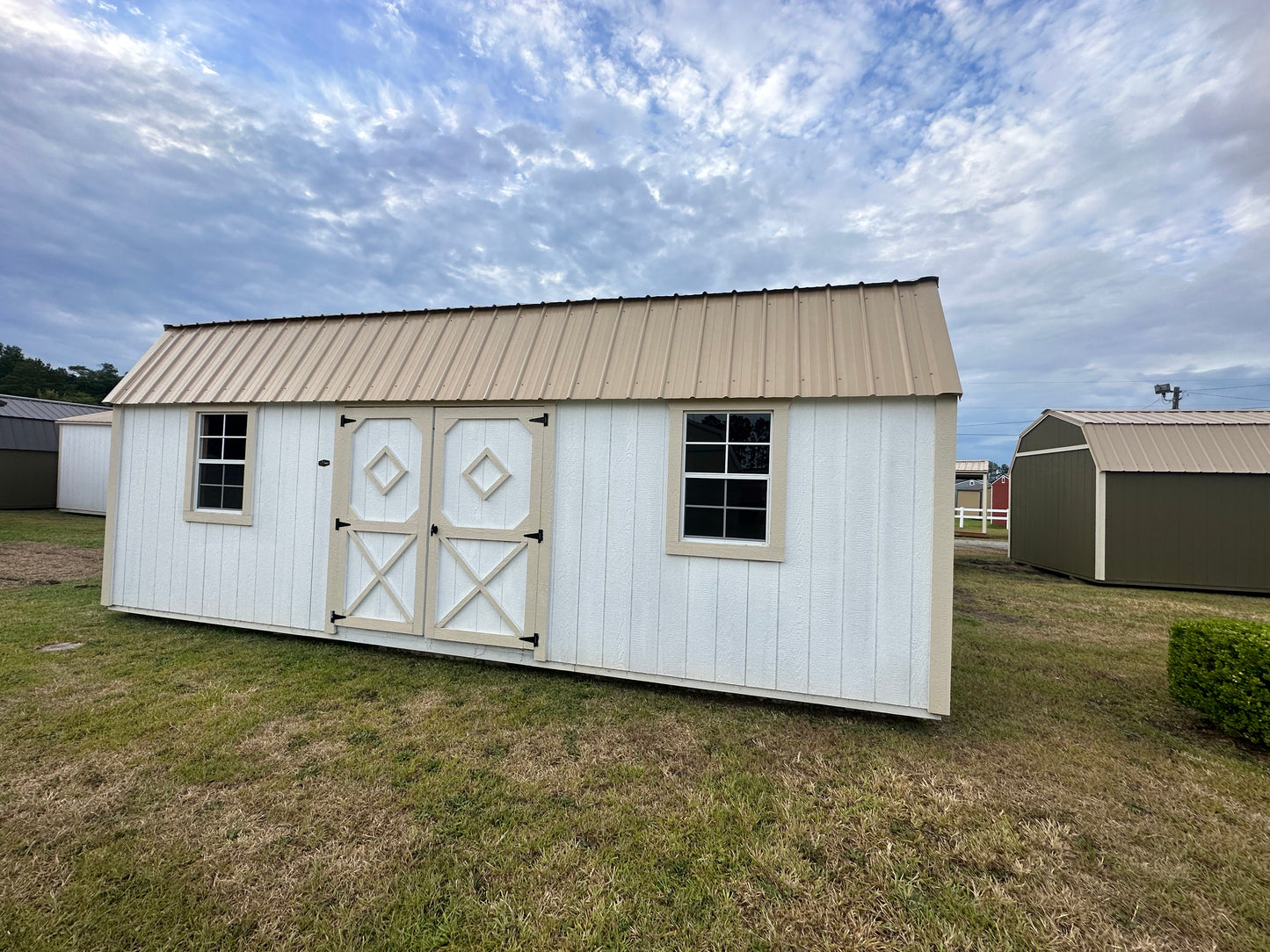 Side Lofted Barn 12x24