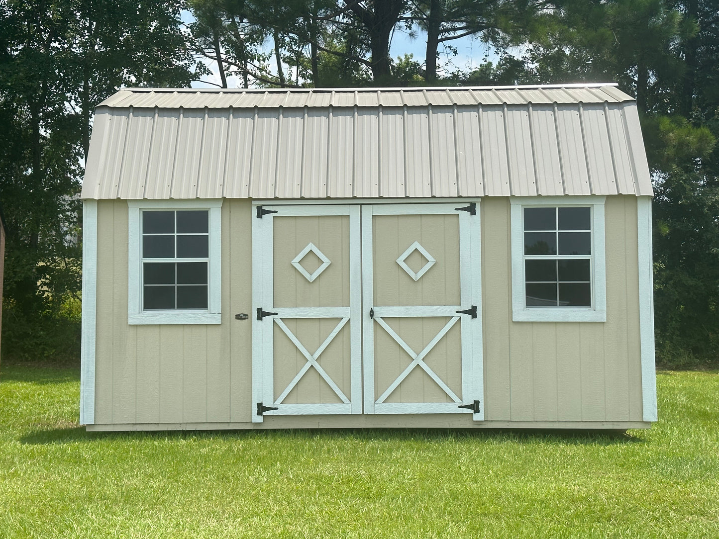 Side Lofted Barn 10 x 16