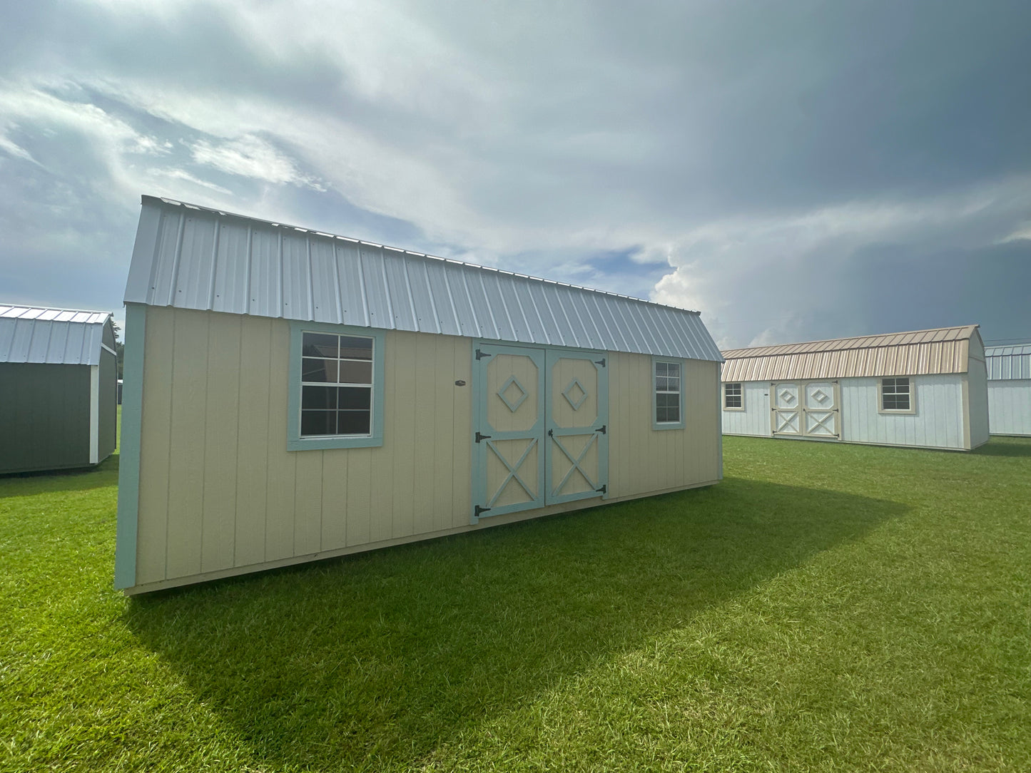 Side Lofted Barn 12x24