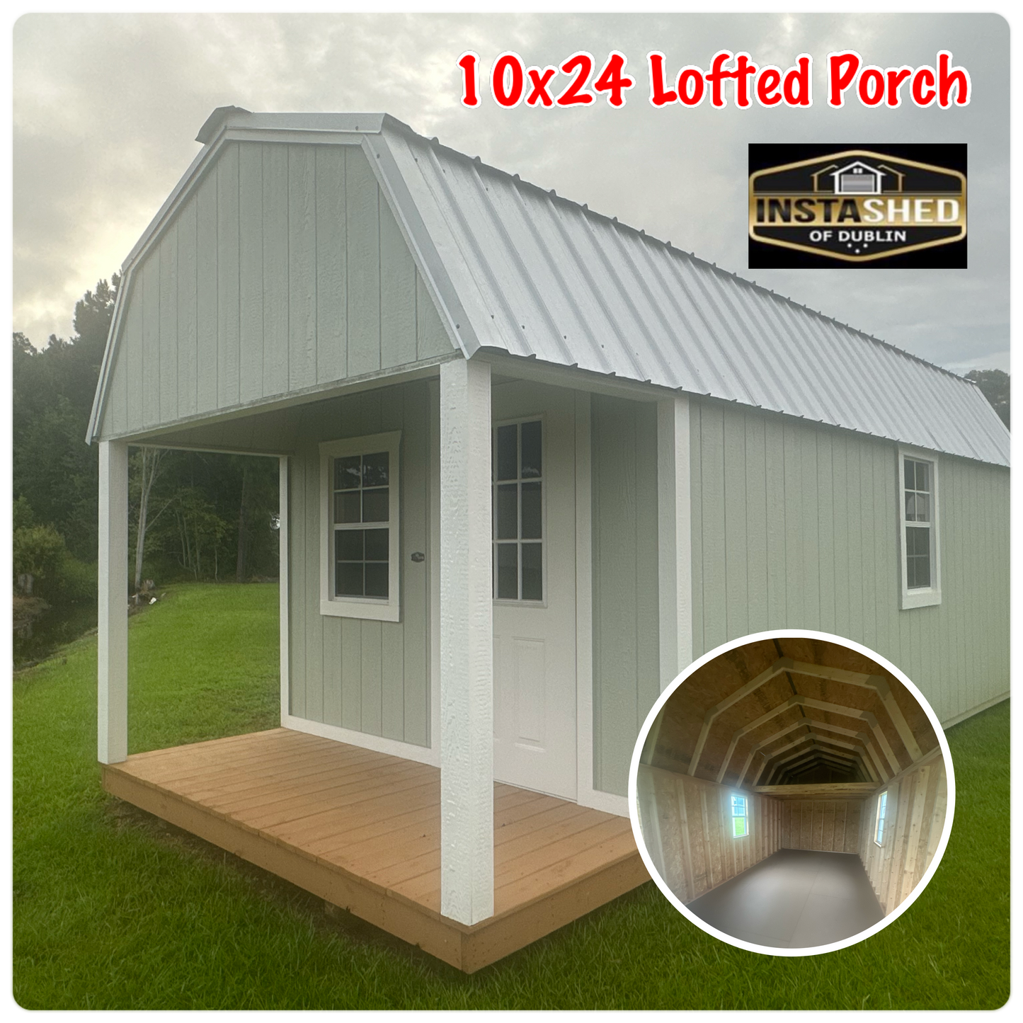 Lofted Porch 10x24