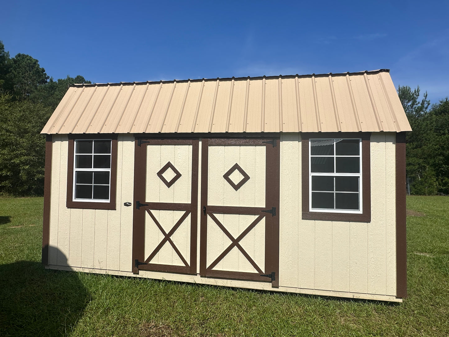 Side Lofted Barn 10 x 16